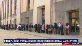 Government shutdown looms: Mass layoffs threaten federal workers
