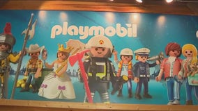 The Playmobil room at The Smiley Barn