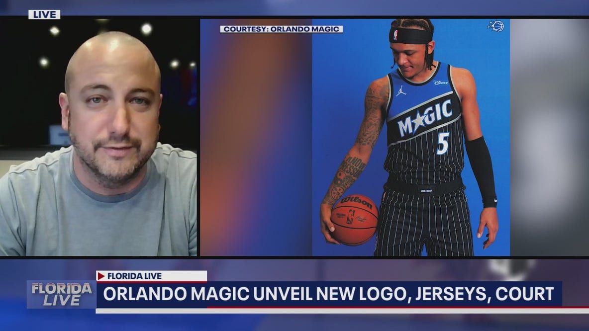 Orlando Magic unveil new rebrand, pinstripe jerseys