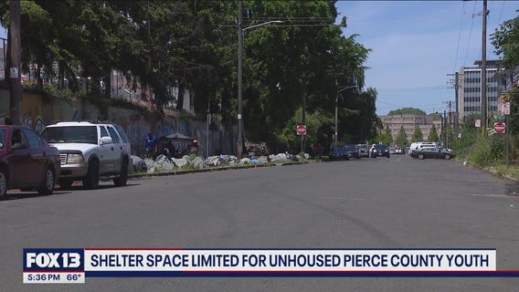 Shelter space running out for Pierce County youth
