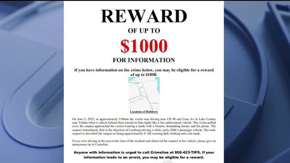 Search for police impersonator in Lake County