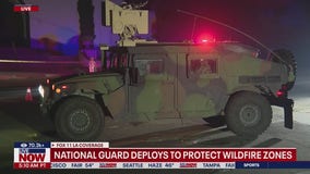 400 guard troops deployed to aid with LA wildfires