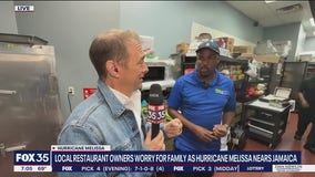 Jamaican restaurant owner worries about Hurricane Melissa
