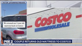 Couple returns 5-year-old mattress to Costco | The Nine