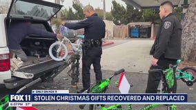 Culver City PD recovers stolen Christmas gifts