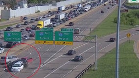 Driver stops on freeway, causes chain-reaction crash