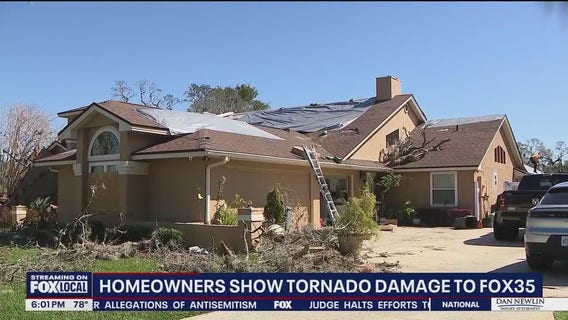 First look inside Florida home damaged by tornado