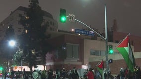 Pro-Palestinian protests return to UCLA
