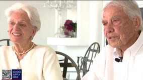 Two people in their 80's find love, in a story transcends continents and language