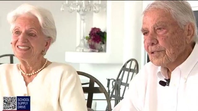 Two people in their 80's find love, in a story transcends continents and language