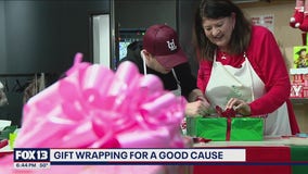 Gift wrapping for a good cause