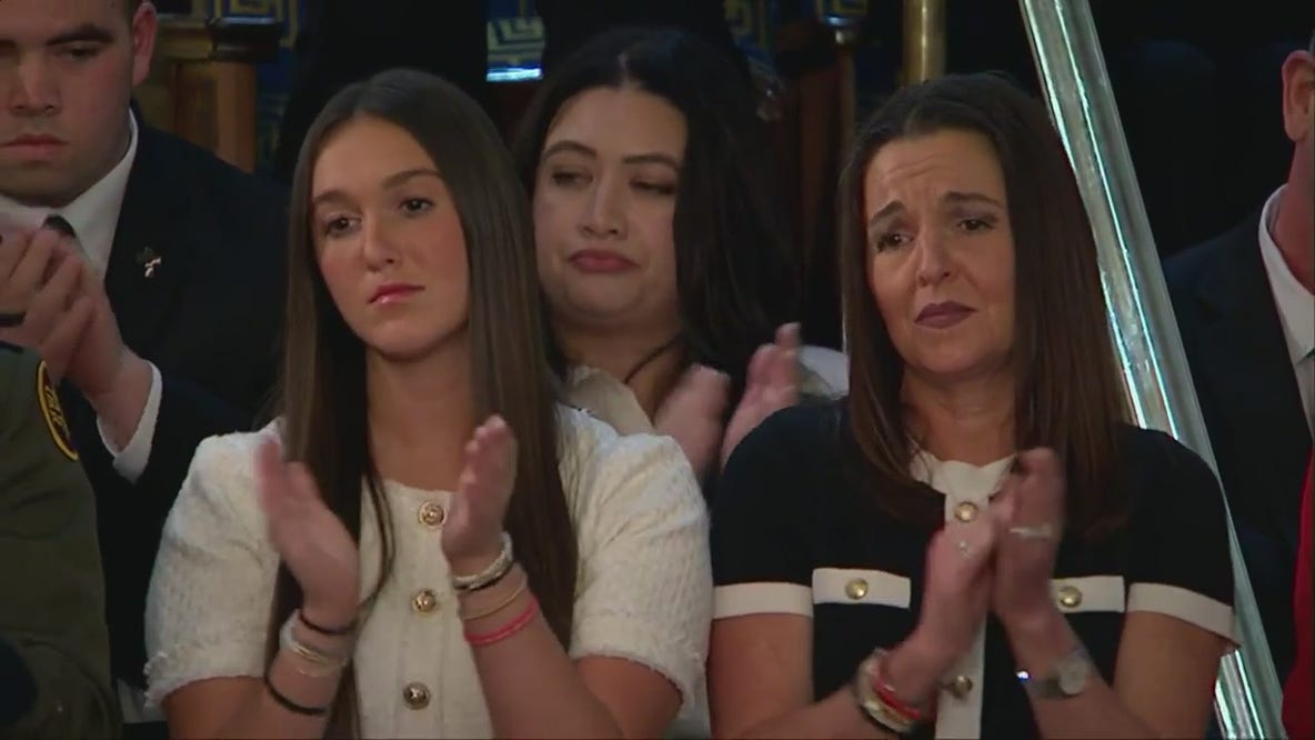 Laken Riley's family attend Trump's address