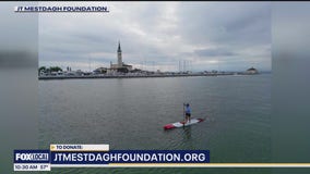 Local entrepreneur and philanthropist JT Mestdagh to make paddle board journey to raise money for children's charities