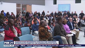 Norristown residents want answers regarding police chief