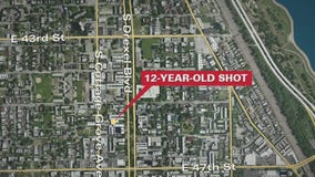 Boy, 12, shot inside Bronzeville home