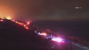 Red Flag conditions persist amid fire in Malibu