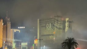 Tropicana hotel and casino imploded