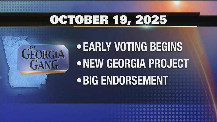 The Georgia Gang: Oct. 19, 2025