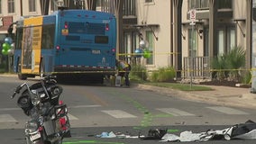 Motorcyclist killed in crash with CapMetro bus