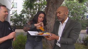 Jordin Sparks helps out Tasty Tuesday on GDLA