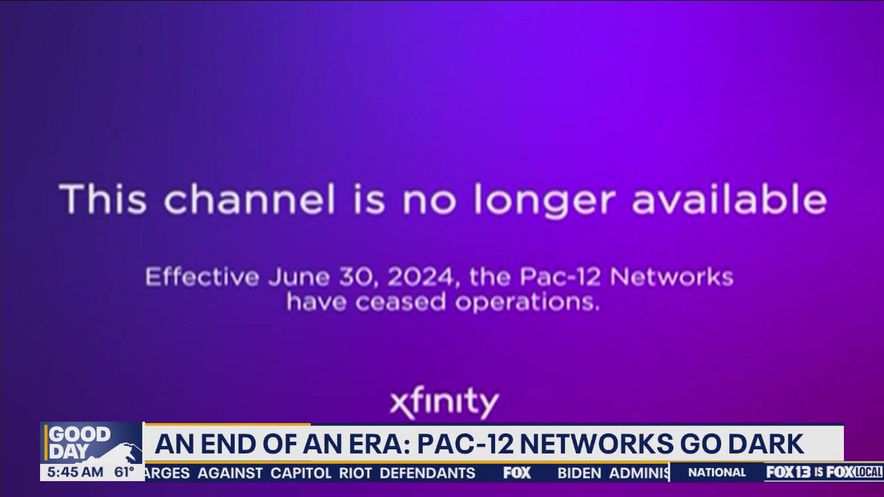 Pac-12 Networks go dark after 12-year run | FOX 13 Seattle