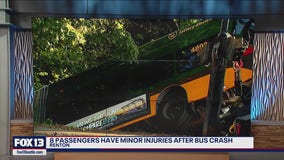 Bus crashes after driver suffers medical emergency in WA, injuring 8