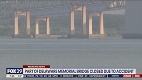 Tractor trailer cab reportedly crashed, fell of Delaware Memorial Bridge