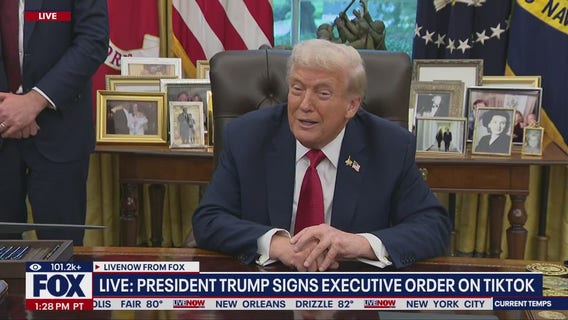 Trump signs order allowing proposed TikTok deal to move forward