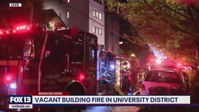 No injuries in vacant building fire in U District