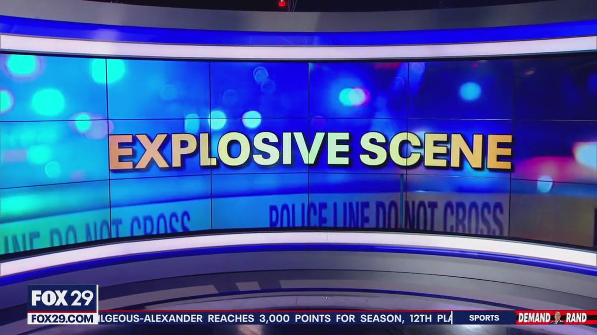 Explosive scene in Moorestown prompts investigation