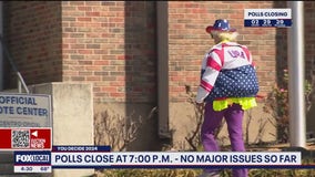 Voting on Election Day in Dallas County