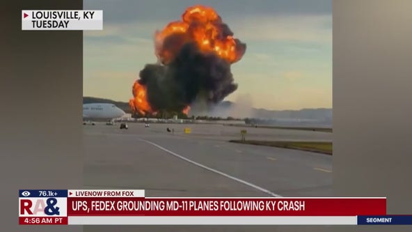 MD-11 planes grounded by UPS, FedEx after Kentucky crash