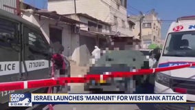 Israel launches manhunt for West Bank attack