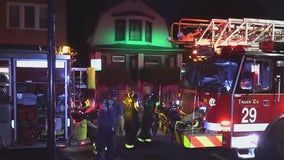 Chicago firefighter hurt while battling West Side blaze