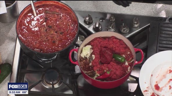 Ground turkey and cabbage tailgate chili with Chef Bobby