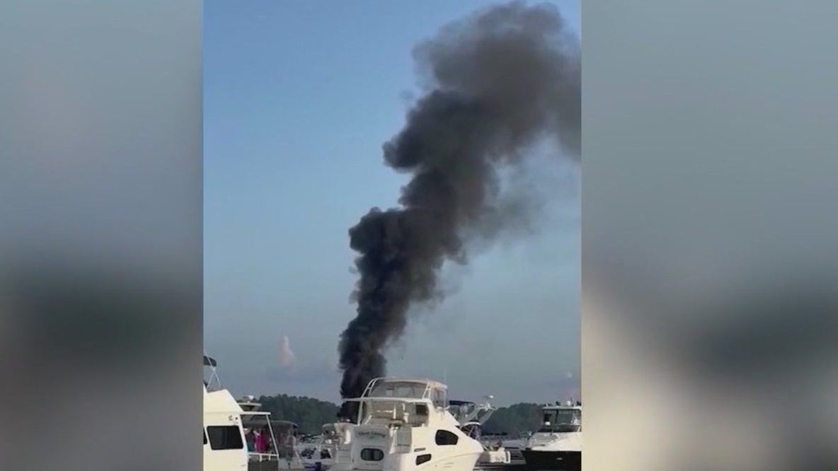 Fast response by firefighters in explosion on Lake Lanier