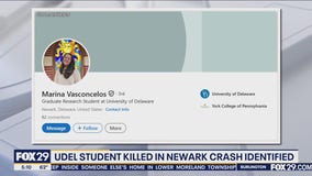 University of Delaware student killed in stolen UHaul crash identified by police