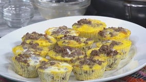 Beef sausage & egg muffin cups: recipe