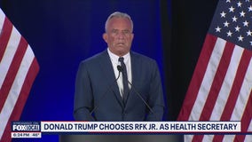 Trump chooses RFK Jr. as health secretary