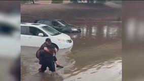 Valley man rescues people trapped in floodwaters