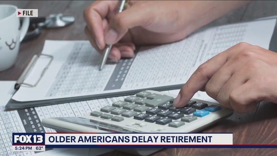 Older Americans delaying retirement