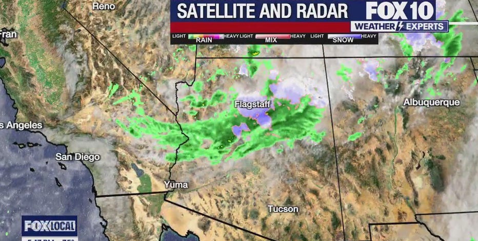 Arizona weather forecast: Cold front sweeps through the state