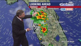 Tampa weather | Hot with some rain