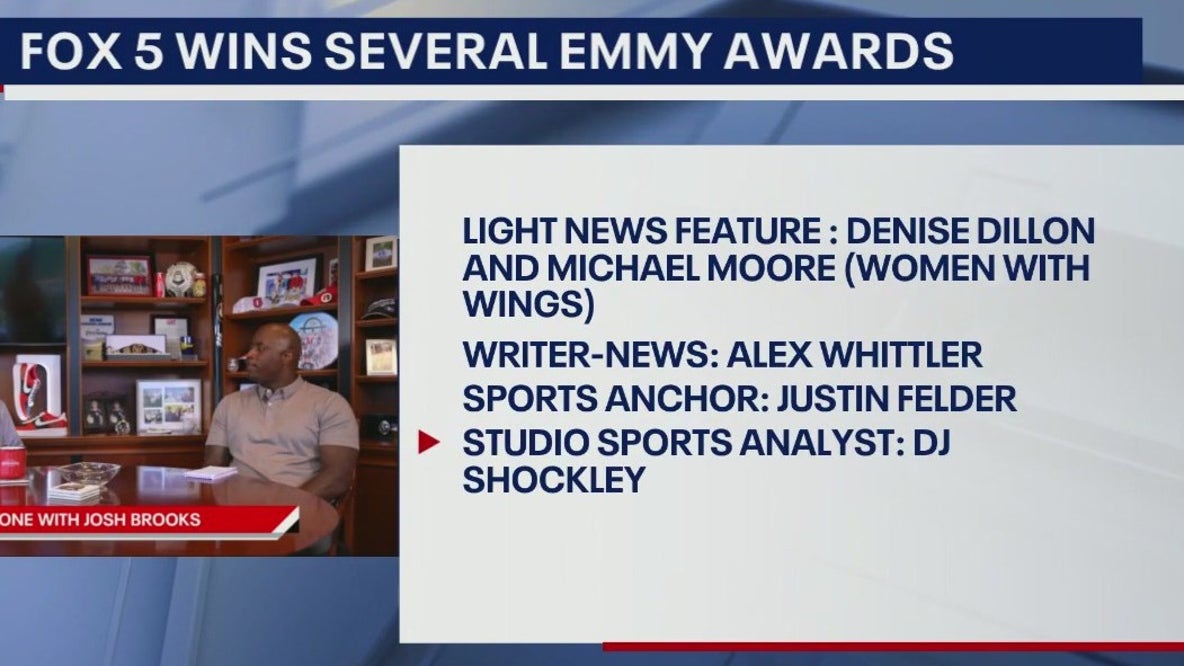FOX 5 wins several Emmy awards