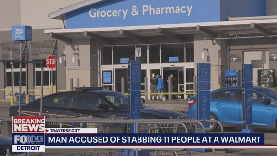 Sheriff: 'No area is immune' after 11 people stabbed at Walmart in Traverse City
