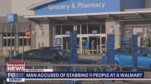 Sheriff: 'No area is immune' after 11 people stabbed at Walmart in Traverse City