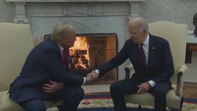 'Donald, congratulations': Biden and Trump hold historic meeting at White House