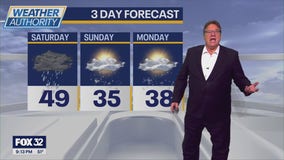 Chicago weather: Snow coming this weekend