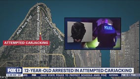 12-year-old arrested in attempted carjacking