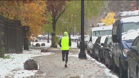 Chicago sees first snowfall of the season